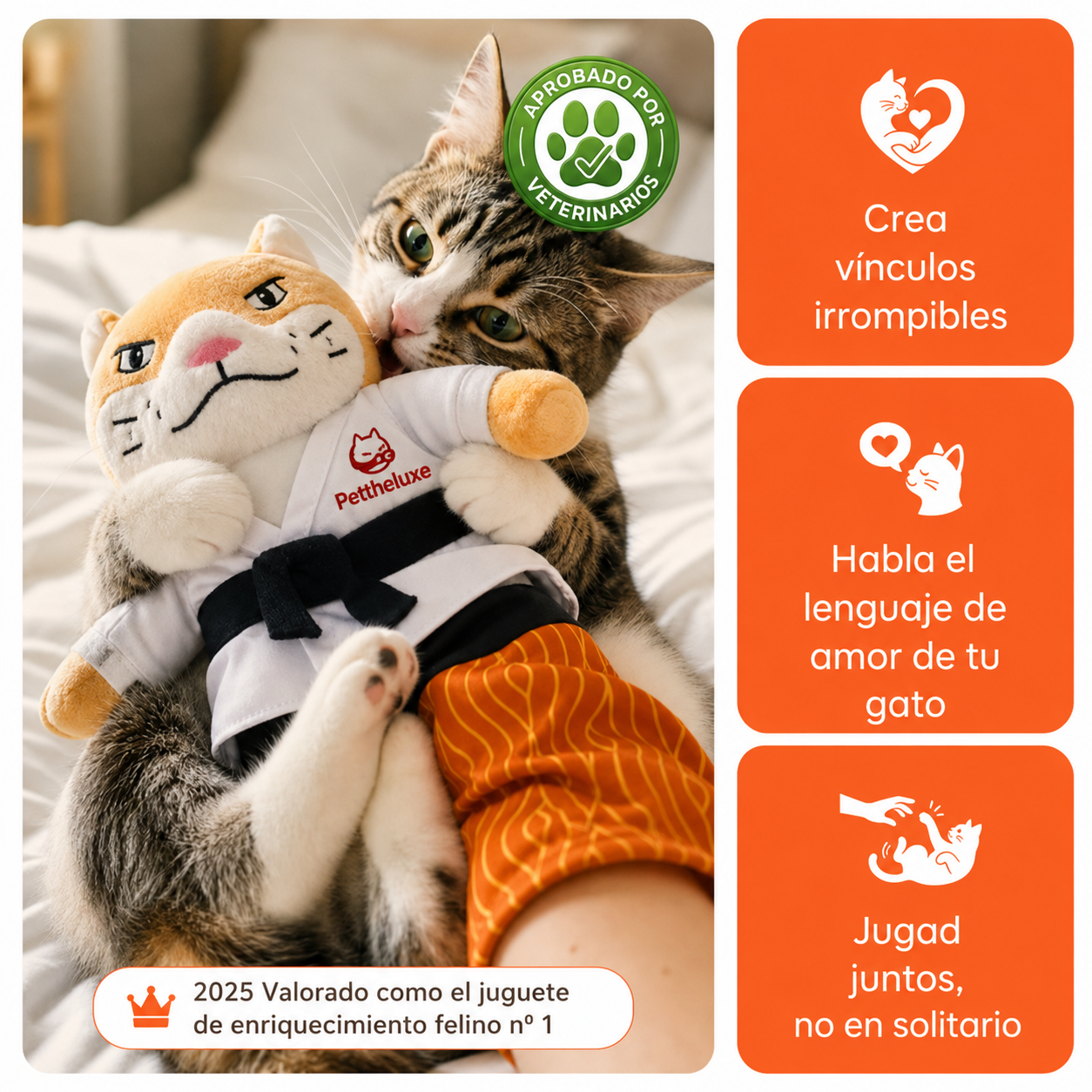 Peluche para gatos | Pettheluxe